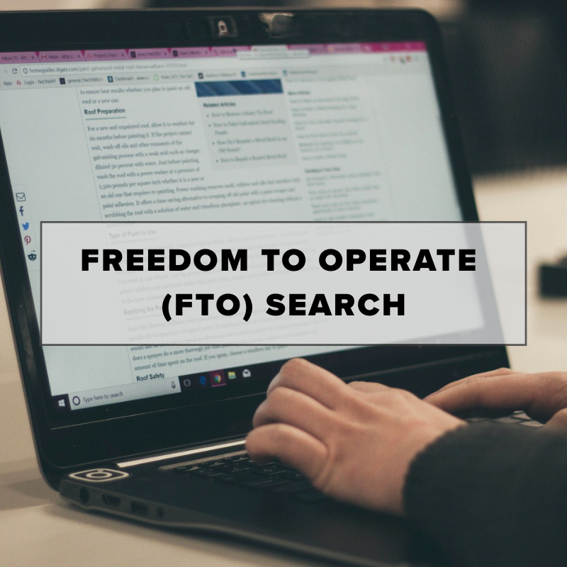 The Role of Freedom to Operate (FTO) Search in Innovation